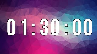 1 HOUR 30 MINUTE TIMER HD ⏳ [upl. by Ylim]