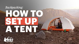 How to Set Up a Tent [upl. by Pentha]