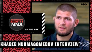 Khabib on Conor McGregor vs Dustin Poirier 3 retiring at the top and coaching  MMA on ESPN [upl. by Aseram202]