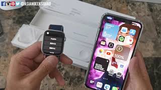 Apple Watch SE  44mm Cellular  Unboxing and Setup [upl. by Jalbert]