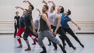 The Royal Ballet rehearse Sidi Larbi Cherkaouis Medusa [upl. by Anahs]