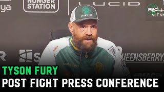 Tyson Fury I Won That Post Fight Press Conference  Fury vs Usyk 2 [upl. by Potts]