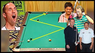 The EFREN REYES shot that changed POOL HISTORY  Epic Z shot [upl. by Lorac]