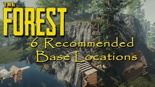 ►6 Recommended Base Locations  The Forest [upl. by Amikehs]