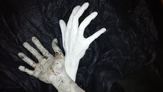 Paper Mache Hand Easy Tutorial [upl. by Nave]