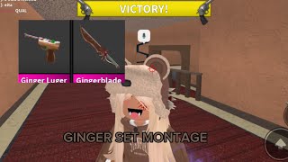 MM2 GINGER SET MONTAGE  yunsmm2 [upl. by Innaig242]