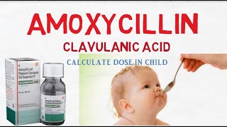 Amoxicillin potassium Clavulanate dose in children [upl. by Enaled767]