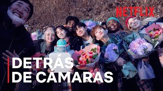 ¡Tierra trágame  Detrás de cámaras  Netflix [upl. by Euqinimod]