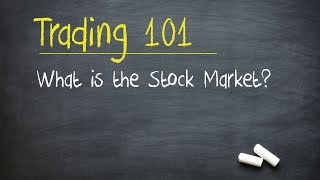 Trading 101 What is the Stock Market [upl. by Merdith]