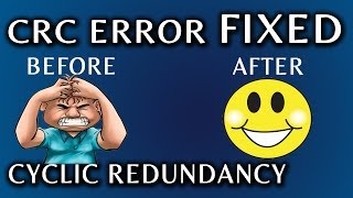 CRC Error Fixed Cyclic Redundancy Error [upl. by Liman585]