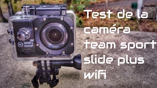 Test Camera Team Sport Slide Plus Wifi de chez Leclerc [upl. by Elsy155]