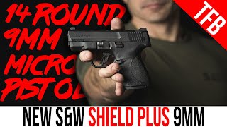 NEW Smith amp Wesson Shield Plus 14 Round MicroCompact Pistol [upl. by Carmelina]