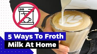 How To Froth Milk At Home Best Milk Frothers Review [upl. by Litt]