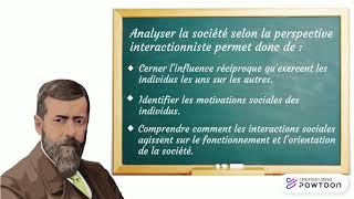 Linteractionnisme en sociologie [upl. by Yauqram]