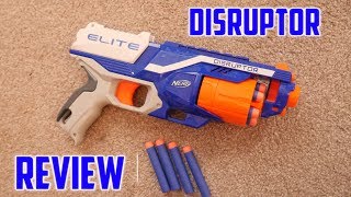 Nerf NStrike Elite Disruptor Unboxing Review amp Range Test [upl. by Peace]