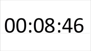 Stopwatch one hour and a half  Timer 1h30  Counter 90 minutes [upl. by Naasah861]