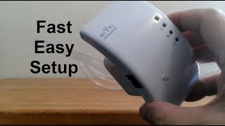 Wirelessn WiFi Repeater  WiFi Extender  No Name WiFi Repeater router setup amp review  Easy [upl. by Anissa]