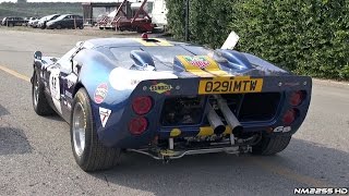 Original Ford GT40 MKII Start Up and Revs  EPIC V8 Sound [upl. by Maighdlin]