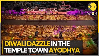 Ayodhya sets Guinness record by lighting over 24 million diyas [upl. by Darce]