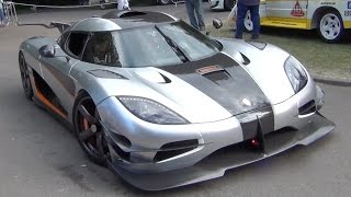 Koenigsegg Agera One1 Sound  Brutal Accelerations and Revs [upl. by Lerrud967]