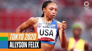 🏃‍♀️ 🇺🇸 Every Allyson Felix medal race  Athlete Highlights [upl. by Rosen]