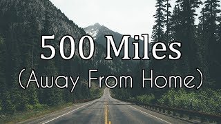 500 Miles away from Home  Karaoke [upl. by Anassor8]