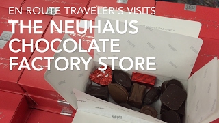 Visiting the Neuhaus Factory Store in Brussels [upl. by Hills]