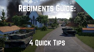 Regiments Tutorial 4 Tips to Make you Better at the Game [upl. by Emmeline]