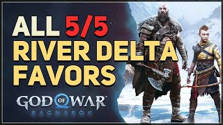 All 5 River Delta Favors God of War Ragnarok [upl. by Bush]