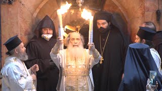 The Orthodox Easter the Holy Fire from Jerusalem to the world [upl. by Denman160]