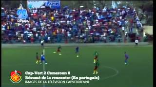 Eliminatoires CAN2013  CapVert 2 Cameroun 0 [upl. by Jedlicka]