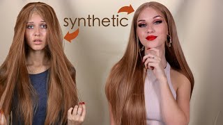 Turning a Synthetic Wig into a Real one [upl. by Enomad]