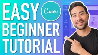 HOW TO USE CANVA FOR BEGINNERS  EASY CANVA TUTORIAL [upl. by Lefton]