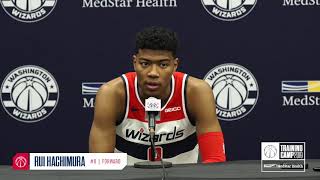 Rui Hachimura Media Day  93019 JAPANESE [upl. by Palm907]