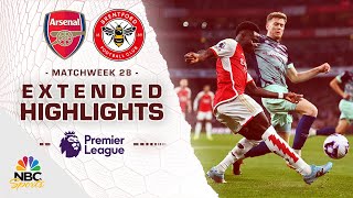 Arsenal v Brentford  PREMIER LEAGUE HIGHLIGHTS  392024  NBC Sports [upl. by Odnam]