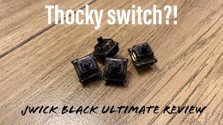 Cheapest Thocky Linear  JWICK Black Ultimate Review [upl. by Melak]