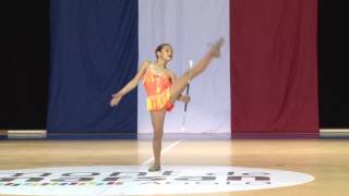 Twirling Bâton FFTB 2016 Finale N3  Benjamine [upl. by Fontana926]