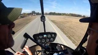 Robinson R22 Autorotation with Instruction [upl. by Cotter130]