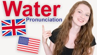 How to Pronounce quotWaterquot in British English and American English [upl. by Mozes552]