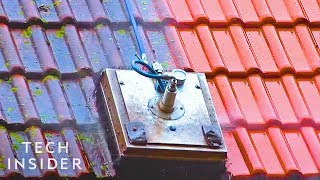 Cleaning Roofs Is Easier With This Machine [upl. by Judon726]