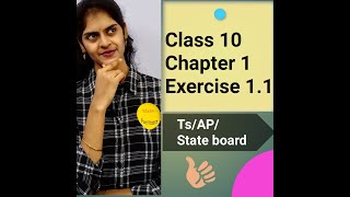 Class 10  Chapter 1  Real Numbers Ex 11 TS  AP  State Board  Divya Gujjeti [upl. by Nnateragram317]