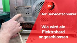 Elektroherd an 400V mit 5 Adern anschließen [upl. by Arayk25]