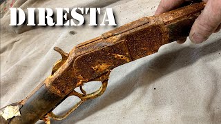 DiResta Winchester 1873  A VERY RARE RESTORATION [upl. by Ecidna364]