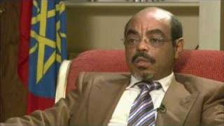 Talk to Jazeera  Meles Zenawi  22 Nov 07  Part 2 [upl. by Oiramrej]