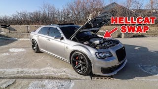 HELLCAT SWAPPED CHRYSLER 300 [upl. by Adaner]