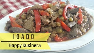 IGADO Ilocano Style Recipe  Authentic Igado Recipe [upl. by Ainelec]