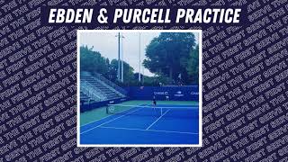 Matt Ebden amp Max Purcell Practice At 2021 US Open [upl. by Gnav905]