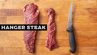 How to Butcher HANGER STEAK [upl. by Ion]