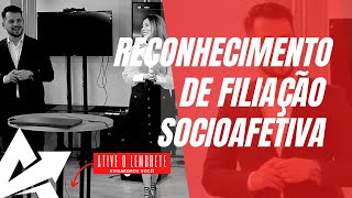 DIREITO DE FAMÍLIA Reconhecimento de filiação socioafetiva [upl. by Enomar]