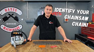 How To Identify Your Chainsaw Chain [upl. by Anahsek]